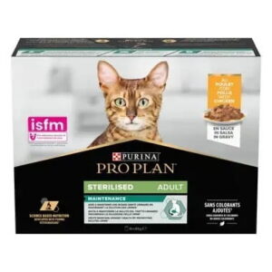 Pro Plan Nutri Savuor Delicate - за храносмилане, Пуйка, 10*85 гр . Pro Plan Nutri Savuor Delicate - за храносмилане, Пуйка, 10*85 гр .