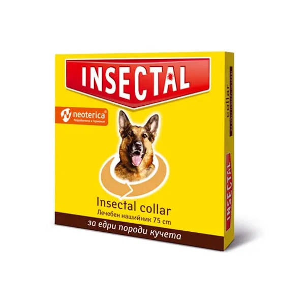 Insectal collar - противопаразитна каишка 75 cm Insectal collar - противопаразитна каишка 75 cm