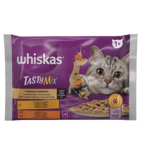 Whiskas Pouch Pure Delight - паучове микс 4 бр * 85 гр