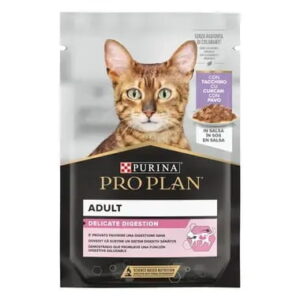 Pro Plan Nutri Savuor Delicate - за храносмилане, Пуйка, 85 гр . Pro Plan Nutri Savuor Delicate - за храносмилане, Пуйка, 85 гр .