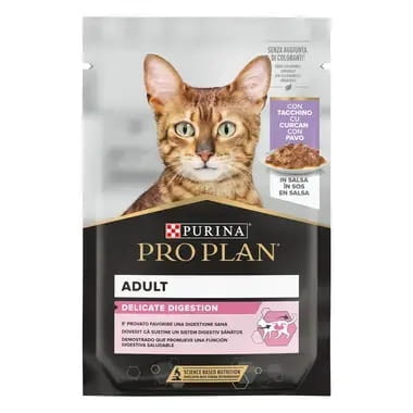 Pro Plan Nutri Savuor Delicate - за храносмилане, Пуйка, 85 гр . Pro Plan Nutri Savuor Delicate - за храносмилане, Пуйка, 85 гр .