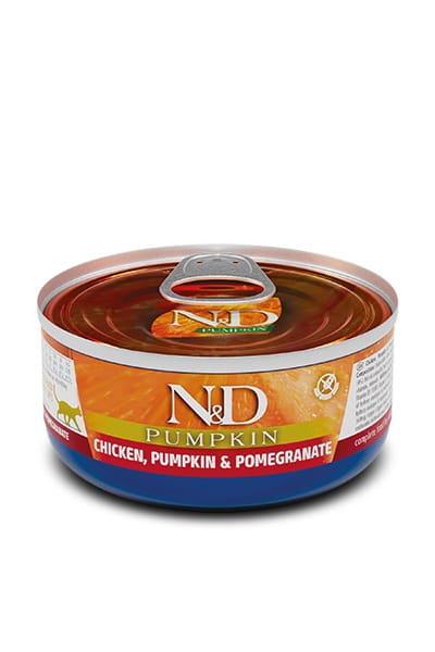 N&D Cat Ocean Tuna&Salmon Adult – консерва без зърнени култури за котки в зряла възраст, с туна и сьомга,  70 гр.