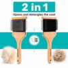 Artero Bella Double Flexible Slicker - Четка с двойна гъвкава глава Artero Bella Double Flexible Slicker - Четка с двойна гъвкава глава